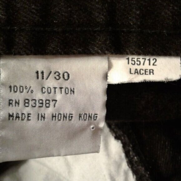 Blaze Size 11 30 Lacer Horse Riding Jeans high waist Denim Black Mom VTG 80's - Picture 12 of 13